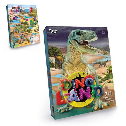 'Креативное творчество ''Dino land 7в1'' укр DL-01-01 U ''ДАНКО ТОЙС'''