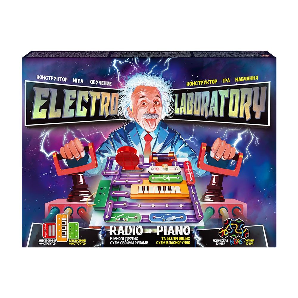 Електронний конструктор "Electro Laboratory. Radio+Piano" ELab-01-03
