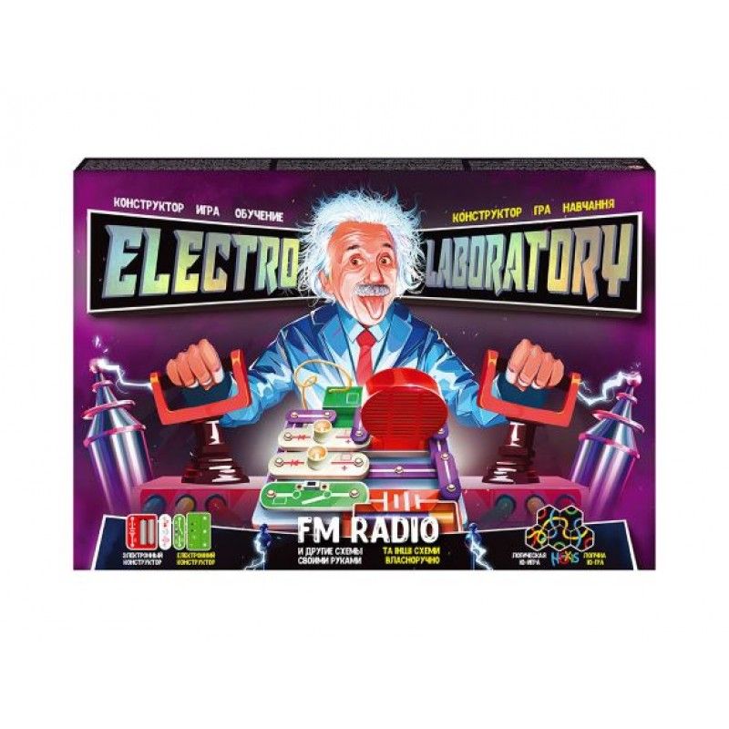Електронний конструктор "Electro Laboratory. FM Radio" ELab-01-01