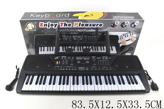 Орган арт. MQ021UF (1613146) (6шт) USB, від мережі, 61 клавіша, з мікрофоном, підст. для нот
