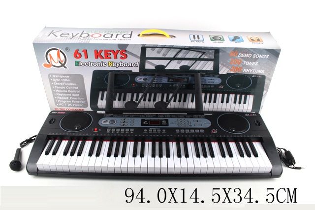 Орган арт. MQ6130 (1613142) (4шт) USB, від мережі, 61 клавіша, з мікрофоном, підст. для нот