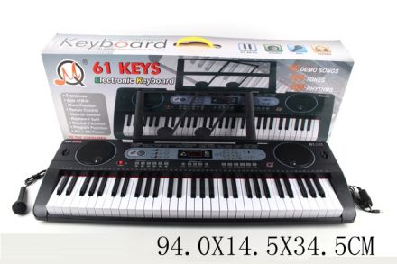 Орган арт. MQ6130 (1613142) (4шт) USB, від мережі, 61 клавіша, з мікрофоном, підст. для нот