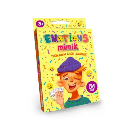 Карточная игра ''Emotions Mimik'' ЕМ-01-01UA
