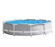 Intex Басейн каркасний 26700 NP (1) (305 x 76 см) Prism Frame Pool, розмір 305x76 см, об'єм води - 4485л