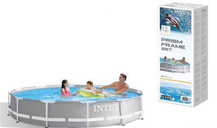 Intex Басейн каркасний 26710 NP (1) 366 x 76 см, обєм 6503л