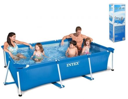 Intex Басейн каркасний 28272 NP (1) прямокут. /6+ років/ 300*200*75 см