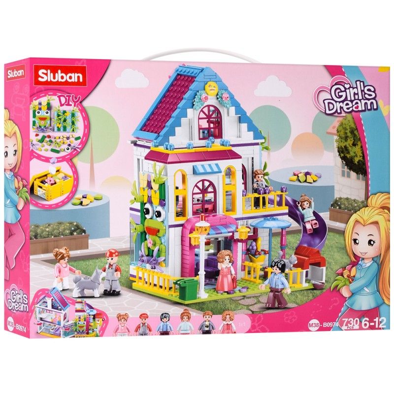 Конструктор SLUBAN M38-B0974 "Girls Dream": Вілла, 730 дет.