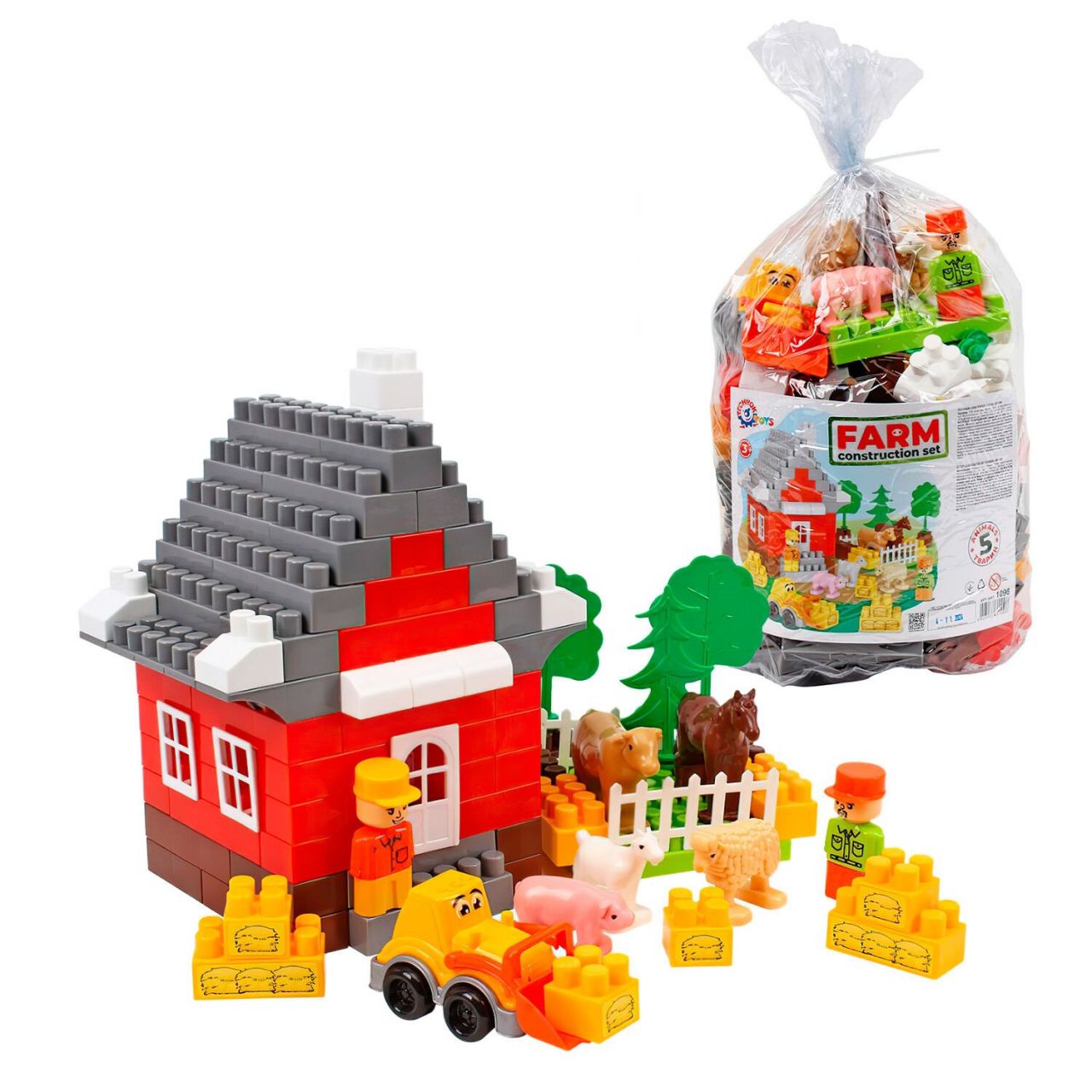 Конструктор 1096 (6) "Technok Toys", 130 деталей