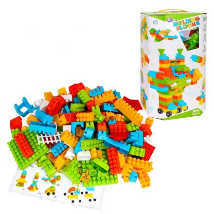 Конструктор BUILDING BLOCKS, 170 дет., у кор. 38*19*20см, ТМ Технок 6566