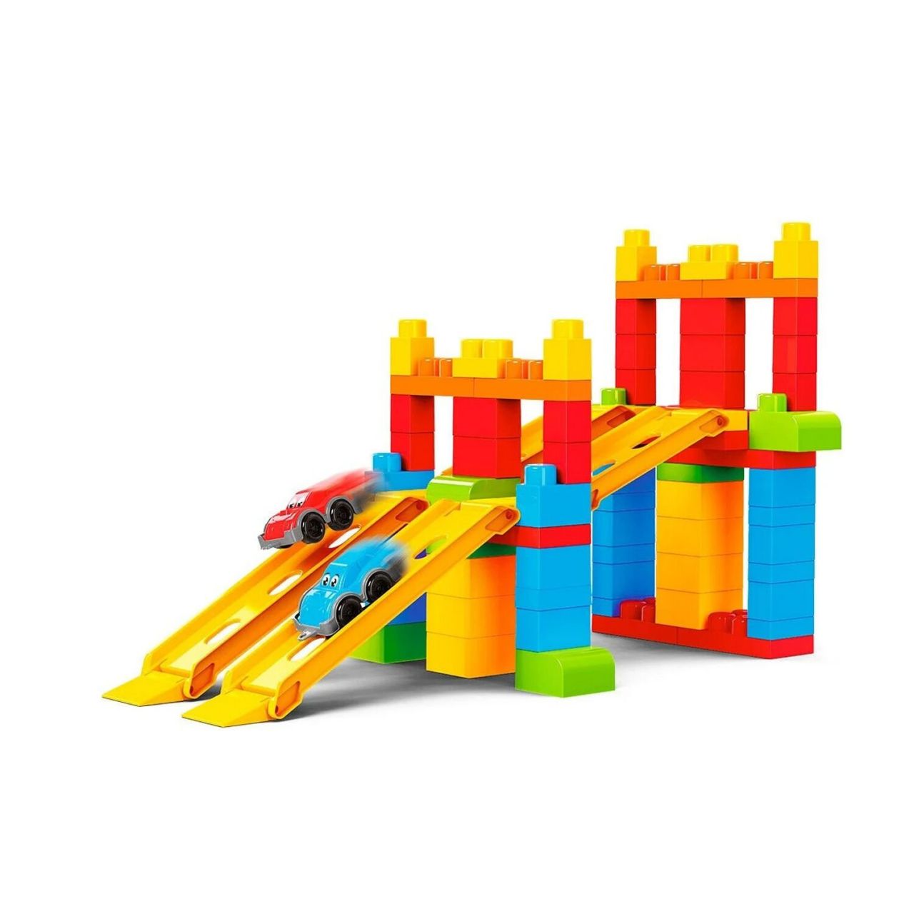 Конструктор 6825 (3) "Technok Toys" 90 деталей, 2 машинки