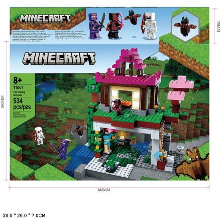 Конструктор арт. 11807 (12шт/2) Minecraft 534дет