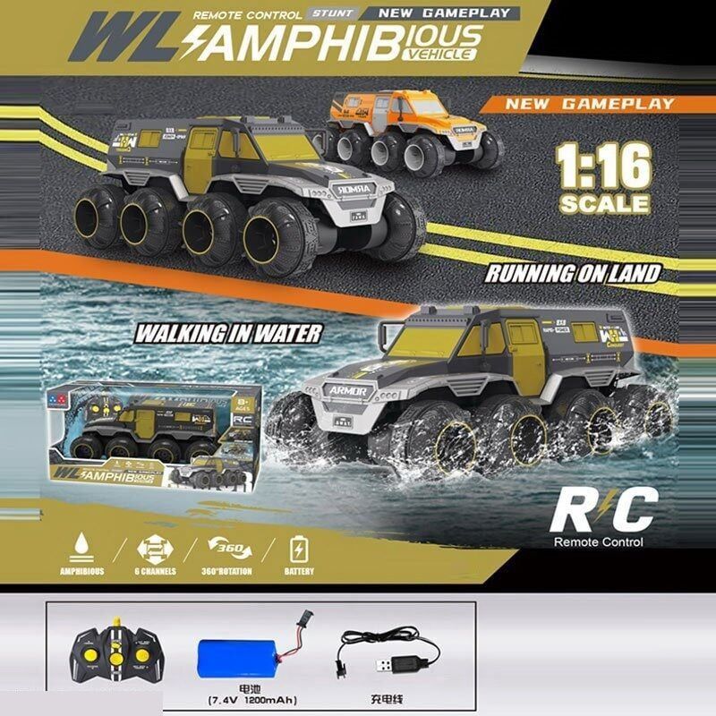 Машина на радіокеруванні UD 2226 A (12) акумулятор 7.4 V, пульт керування, гідроізоляція, масштаб 1:16
