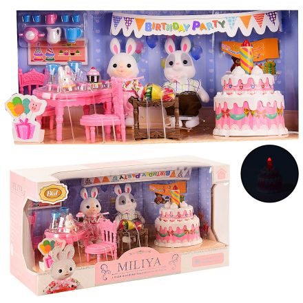 Игрушечный набор с флоксом. животными арт. 55003
