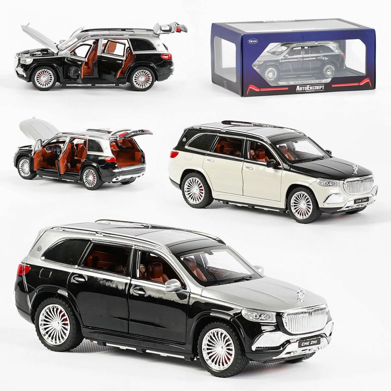 Машина металопластик GT - 0311 Авто Експерт Преміум" 1:24, звук, світло, інерція, відчиняються двері, багажник, капот, у коробці, ВИДАЄТЬСЯ МІКС