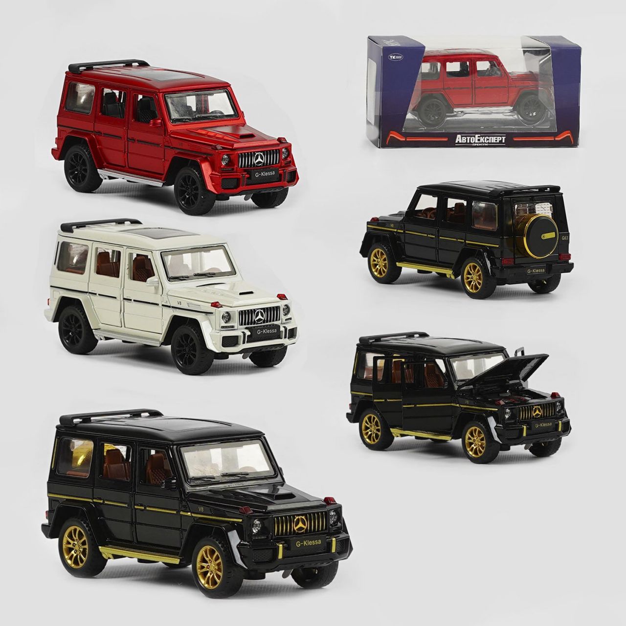 Машинка GT - 05879 (72/2) "Авто Експерт", 3 кольори, металопластик, 1:32, звук, світло, інерція, рухомі елементи