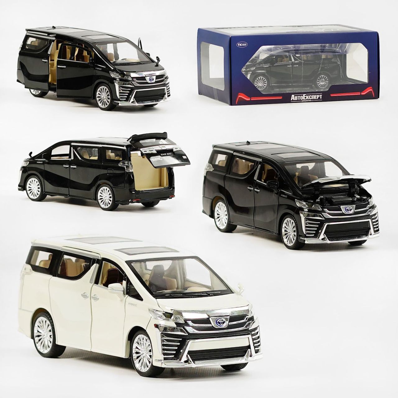 Машинка GT - 08371 (24) "Авто Експерт", 2 кольори, металопластик, 1:24, звук, світло, інерція
