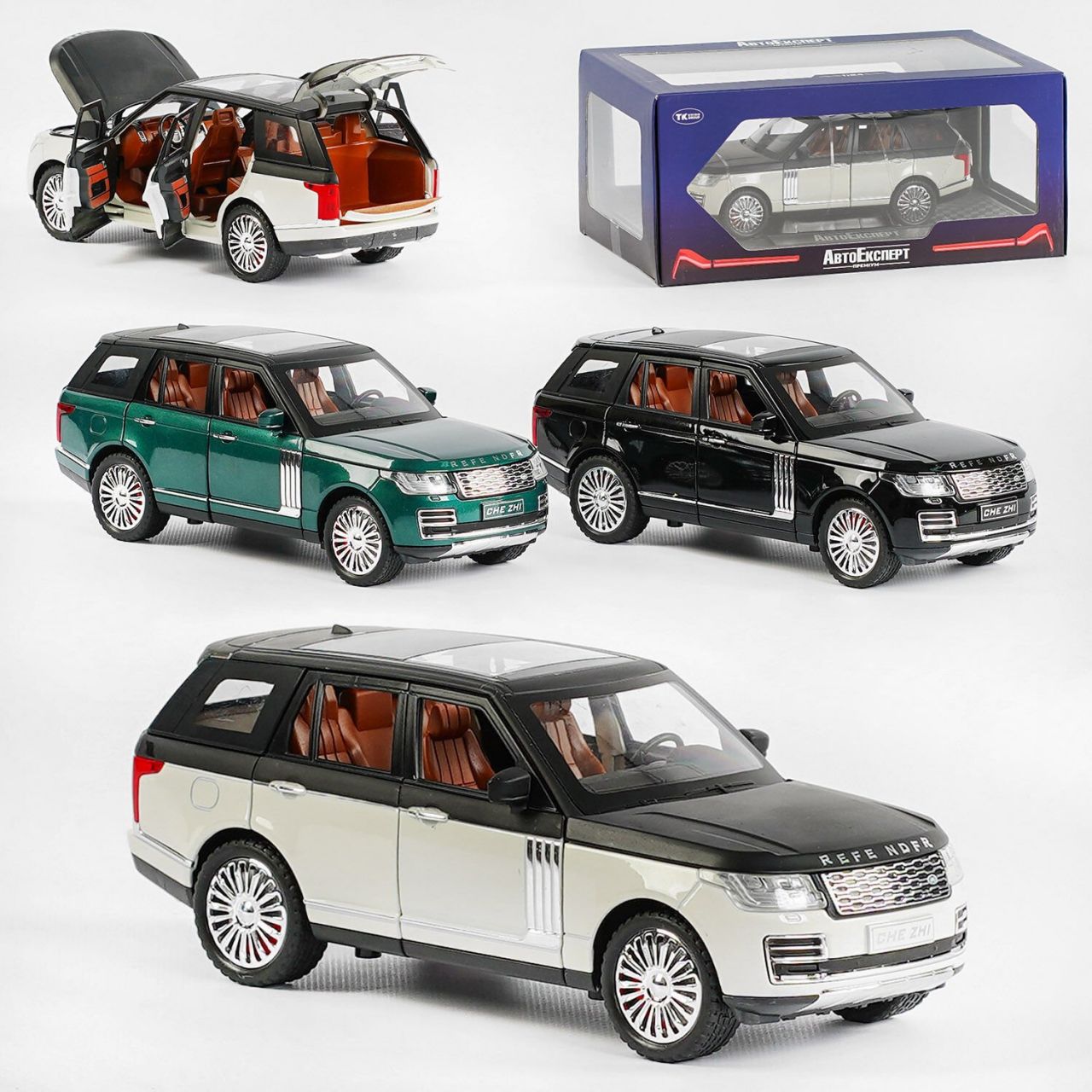 Машинка металопластик GT - 1128 "Авто Експерт Преміум" 1:24, звук, світло, інерція, відчиняються двері, багажник, капот, у коробці, ВИДАЄТЬСЯ МІКС