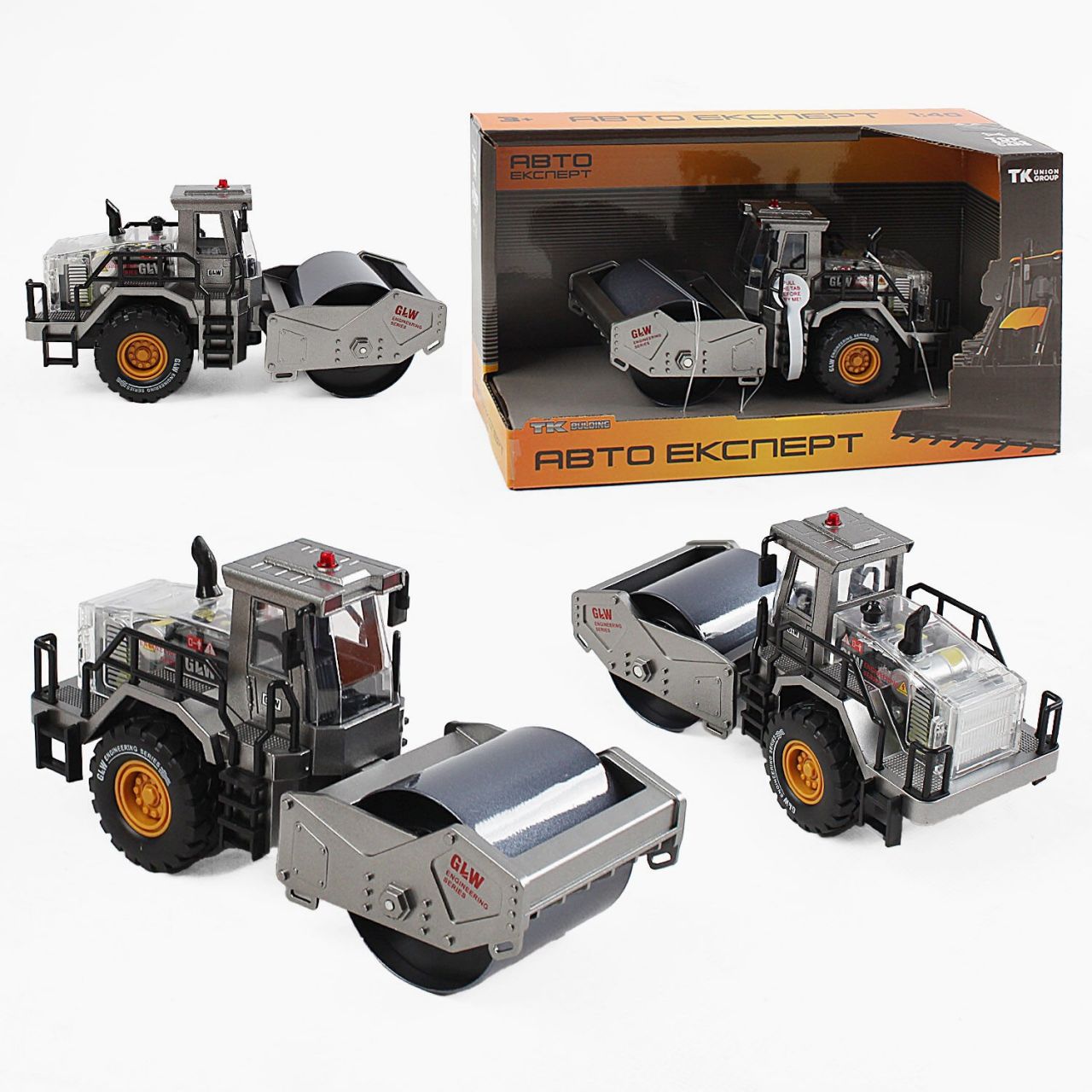 Спецтехніка TK-31090 (36) "Авто Експерт", металопластик, 1:40, звук, світло, рухомі елементи
