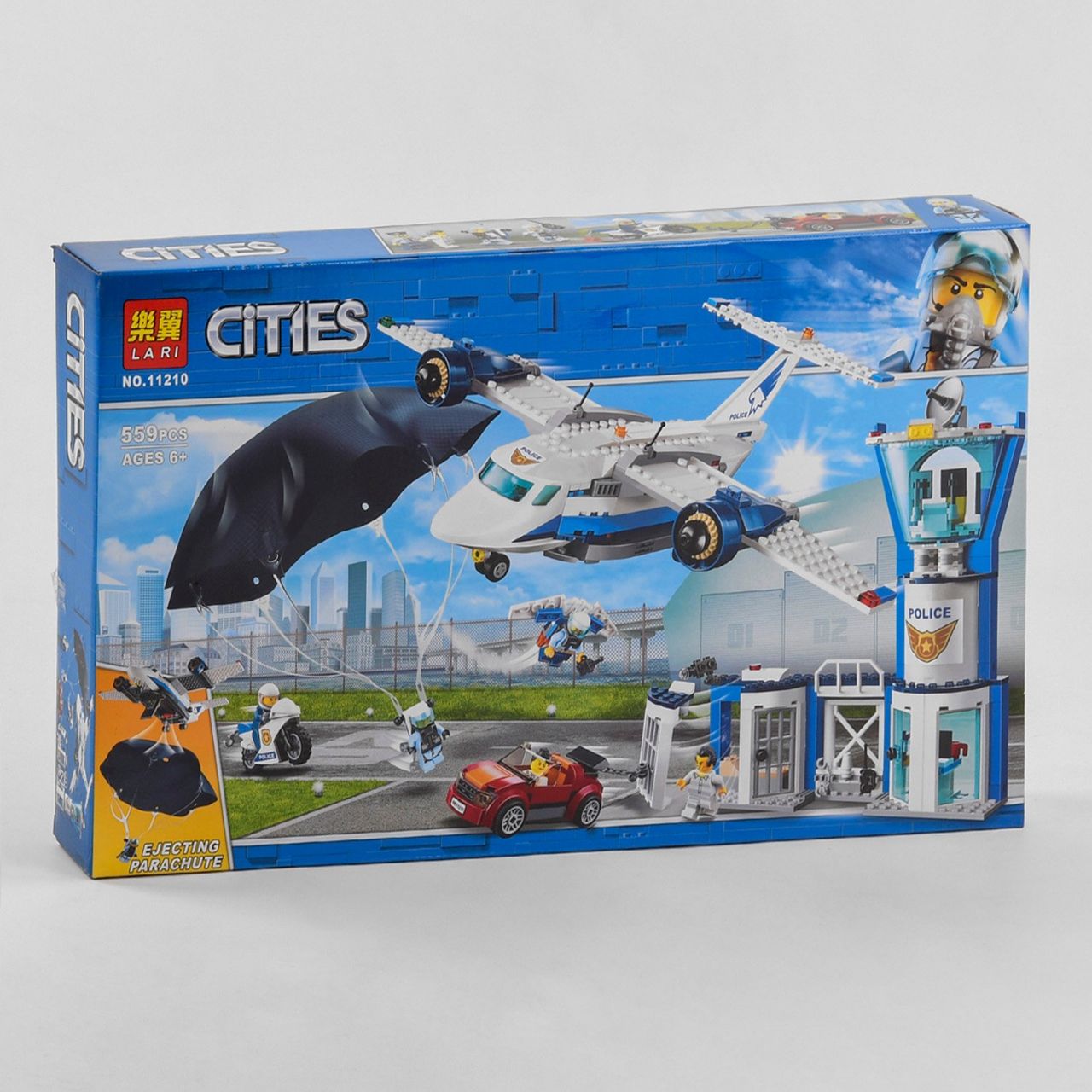 Конструктор 11210 (12) "Міська поліція", 559 дет