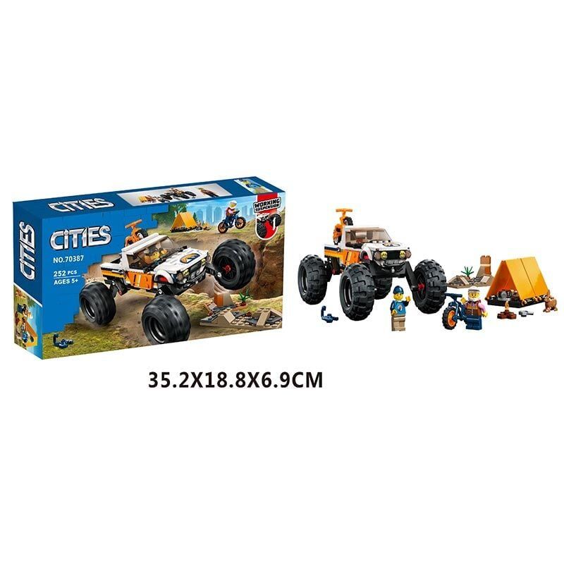 Конструктор 70387 (36) “Кемпінг”, 252 дет