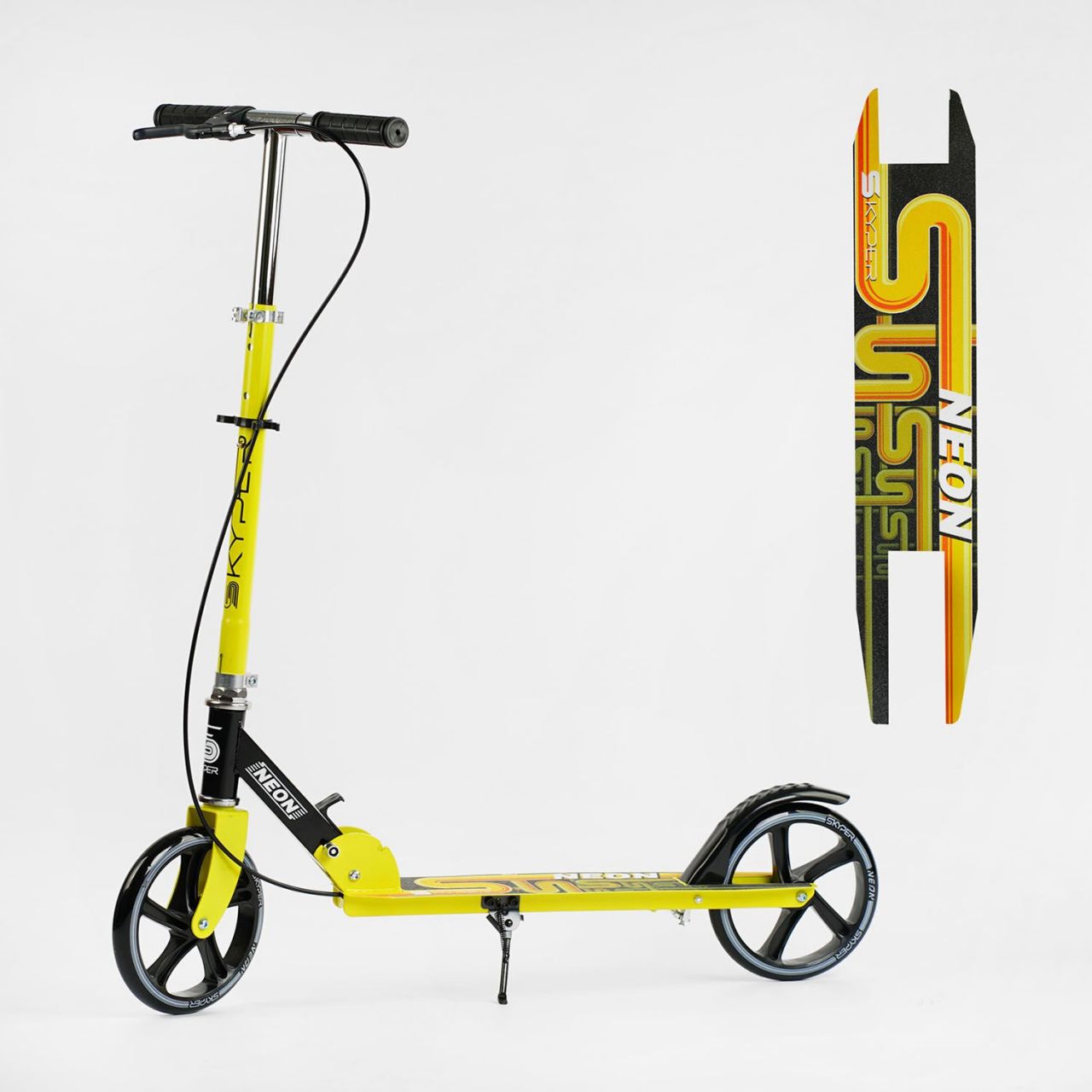 Самокат двоколісний "Skyper Neon" N-81483