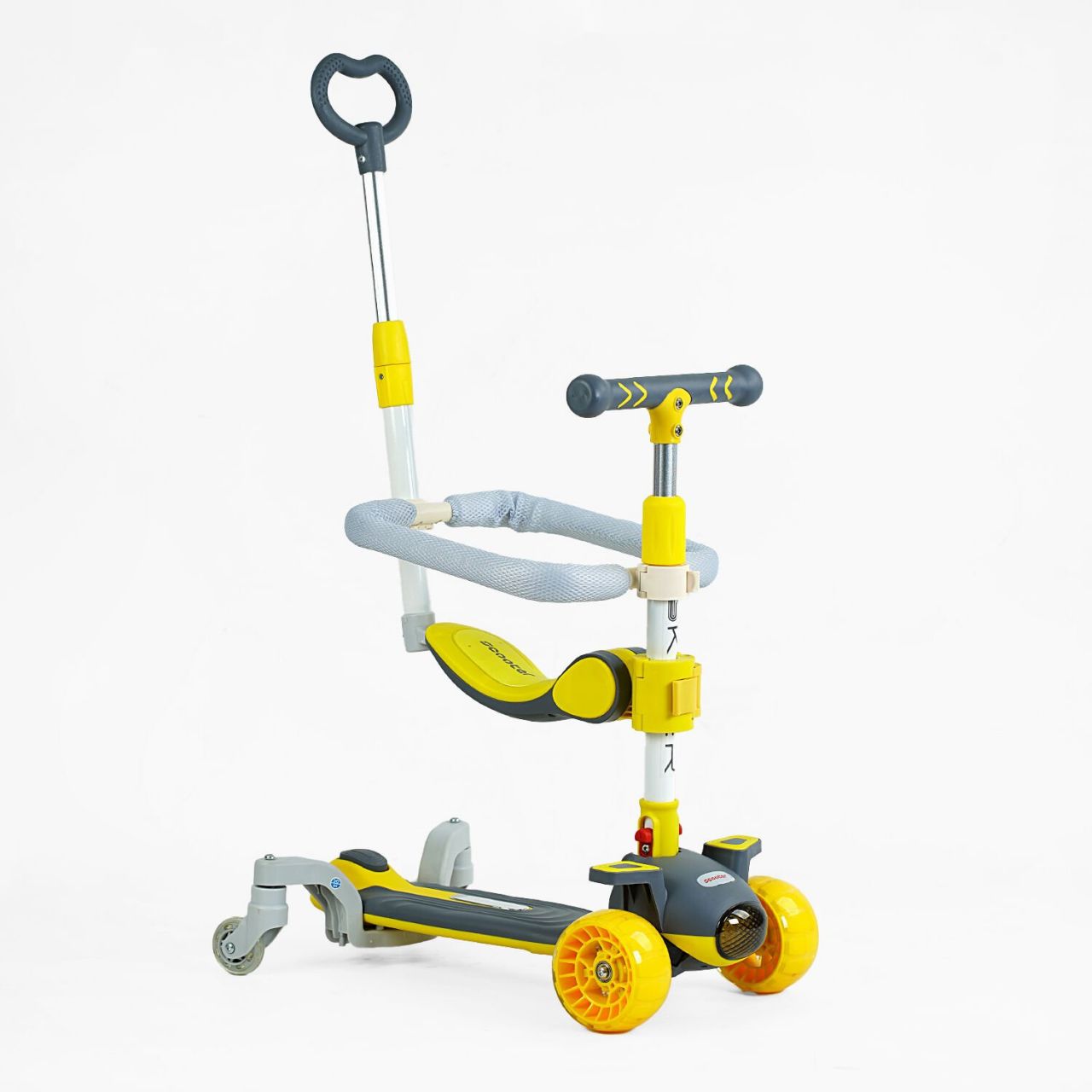 Самокат 5в1 "Skyper" J-05026 (6) колеса PU 125х40мм зі світлом, укр.озвучування