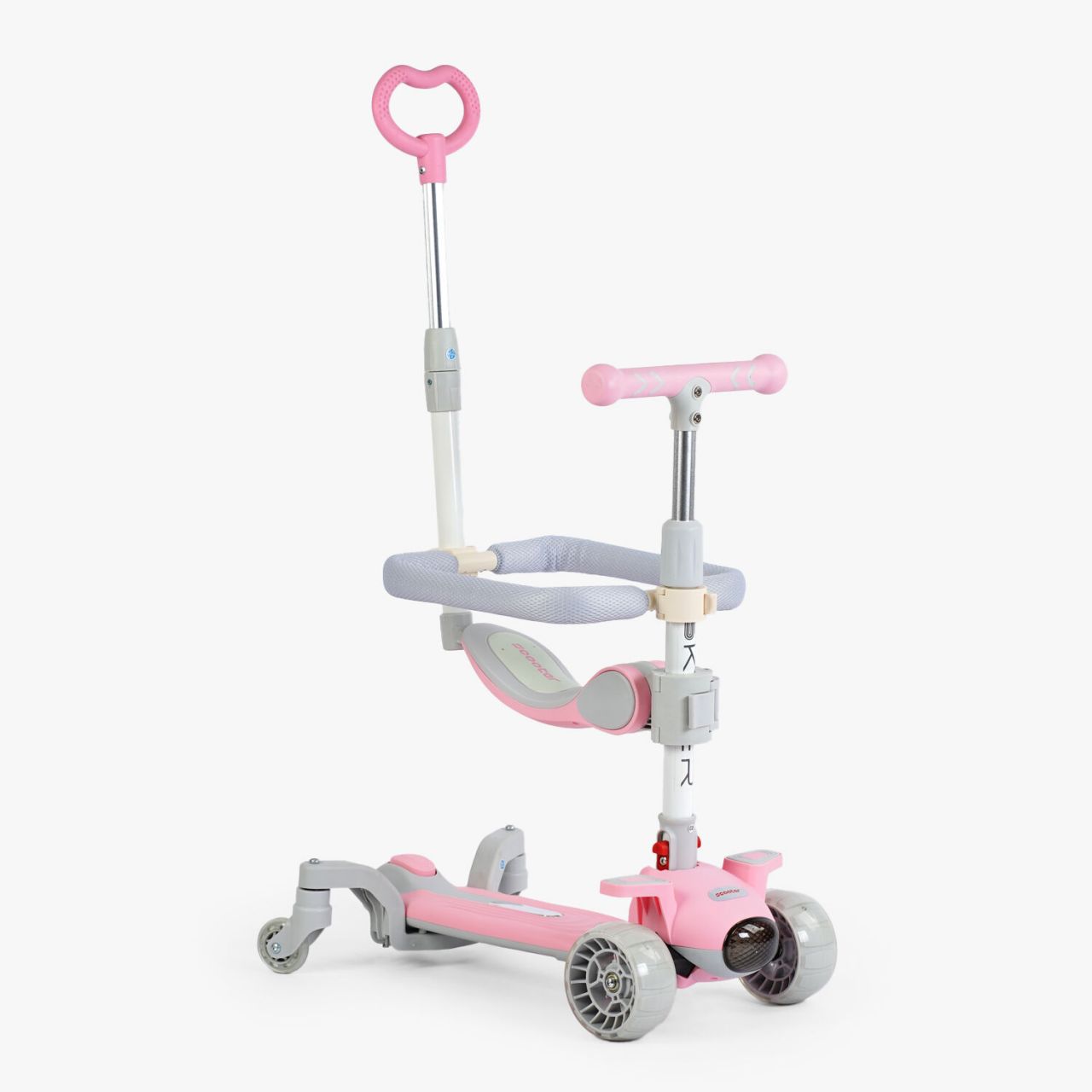 Самокат 5в1 "Skyper" J-07905 (6) колеса PU 125х40мм зі світлом, укр.озвучування