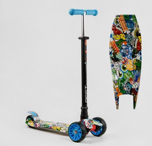 Самокат трехколесный MAXI S - 11901 “Best Scooter”