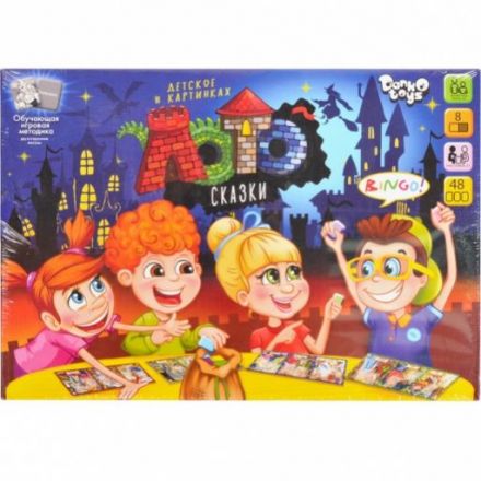 Игра настольная ''Детское лото'' LTD-Skz-01