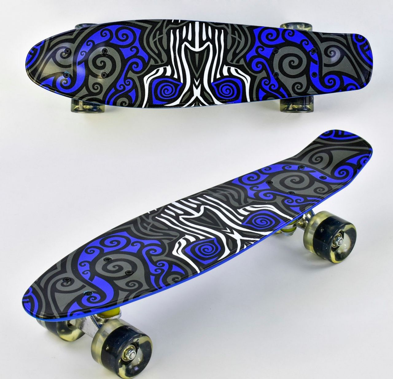 Скейт F 6510 (8) Best Board, дошка = 55см, колеса PU, світло, d = 6см