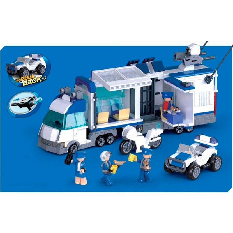 Конструктор SLUBAN M38-B1219 "Metropolis": Командний автомобіль, 510 дет
