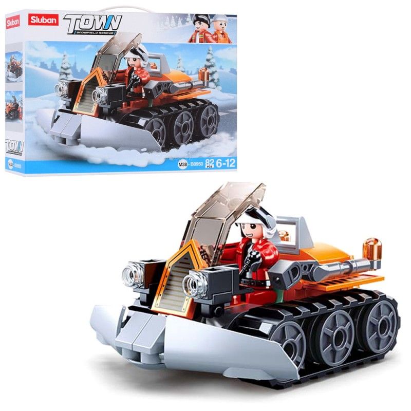 Конструктор SLUBAN M38-B0950 "Town":Снігохід 82 дет