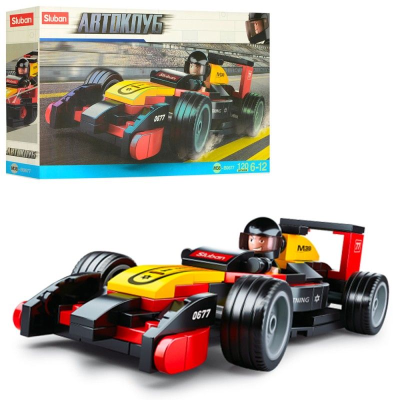 Конструктор SLUBAN M38-B0677 "Car Club"
