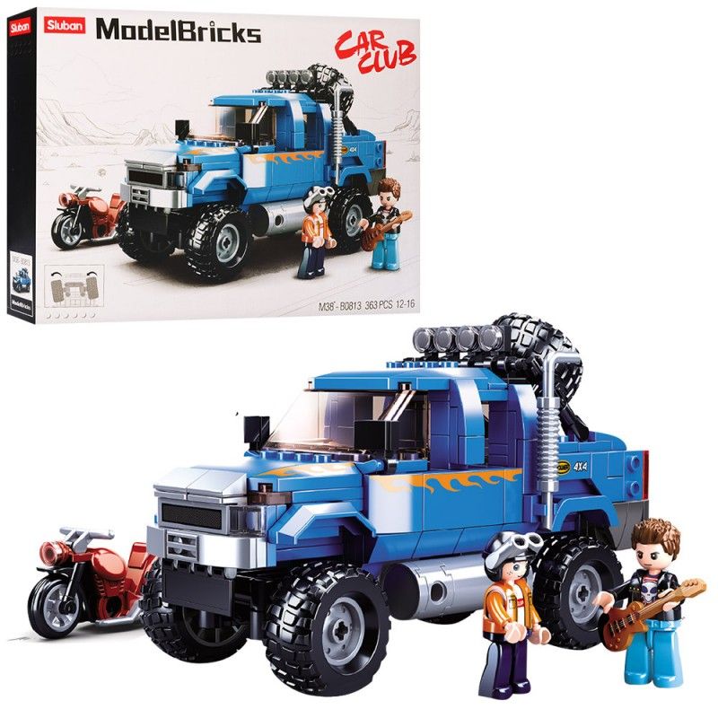 Конструктор SLUBAN M38-B0813 "Model Bricks": Важкий позашляховик, 363 дет