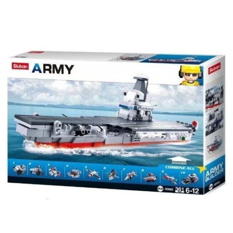 Конструктор SLUBAN M38-B0662 "Армія": 10 в 1