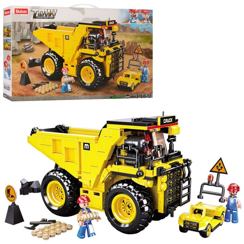 Конструктор SLUBAN M38-B0806 "Town": Кар'єрна вантажівка, 416 дет.