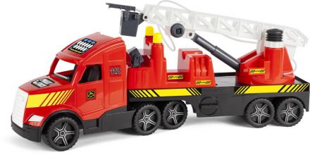 Артикул: 36221 Машина пожежна Magic Truck, 80*28*20см, ТМ Wader 36221