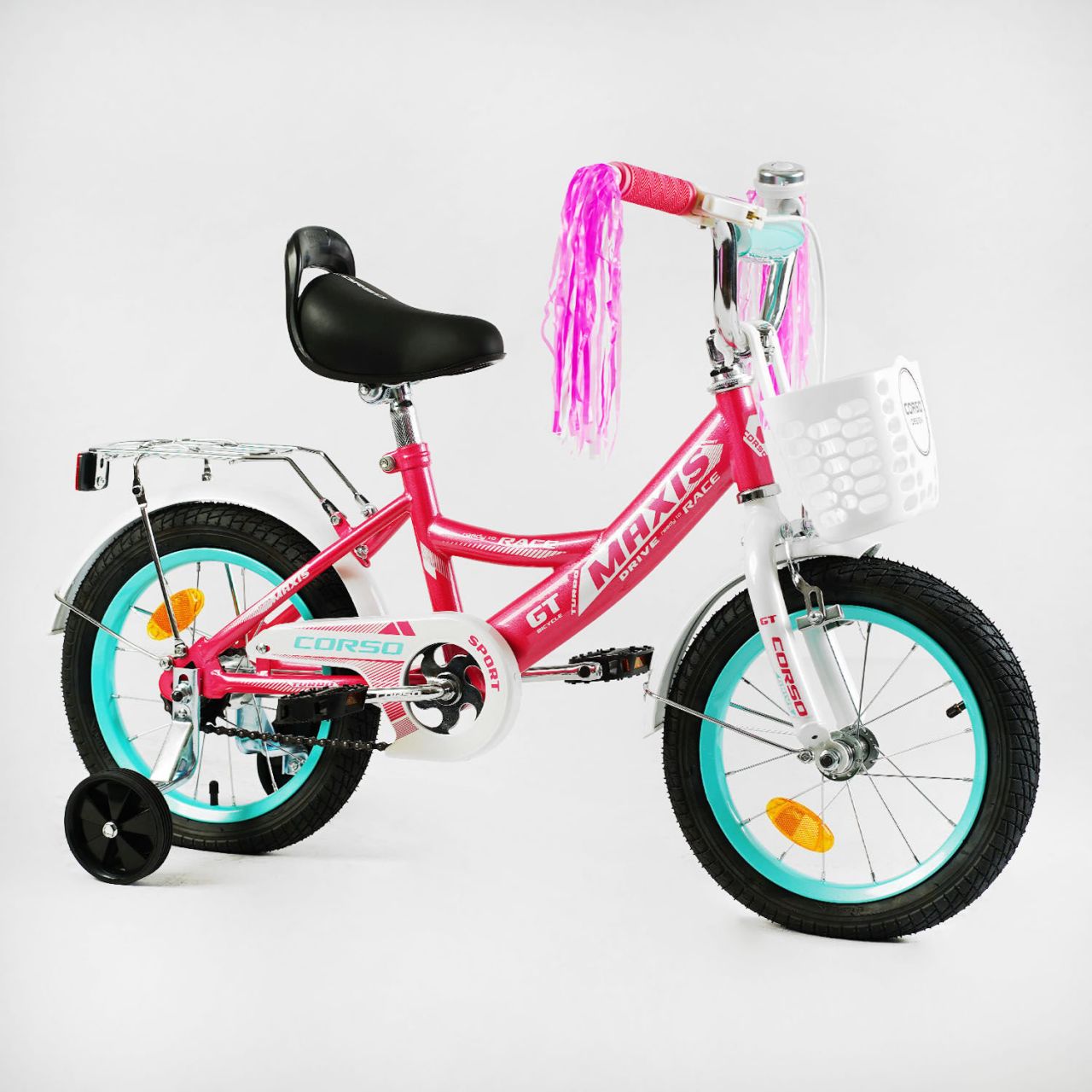 Велосипед 14" дюймів 2-х колісний "CORSO" MAXIS CL-14709