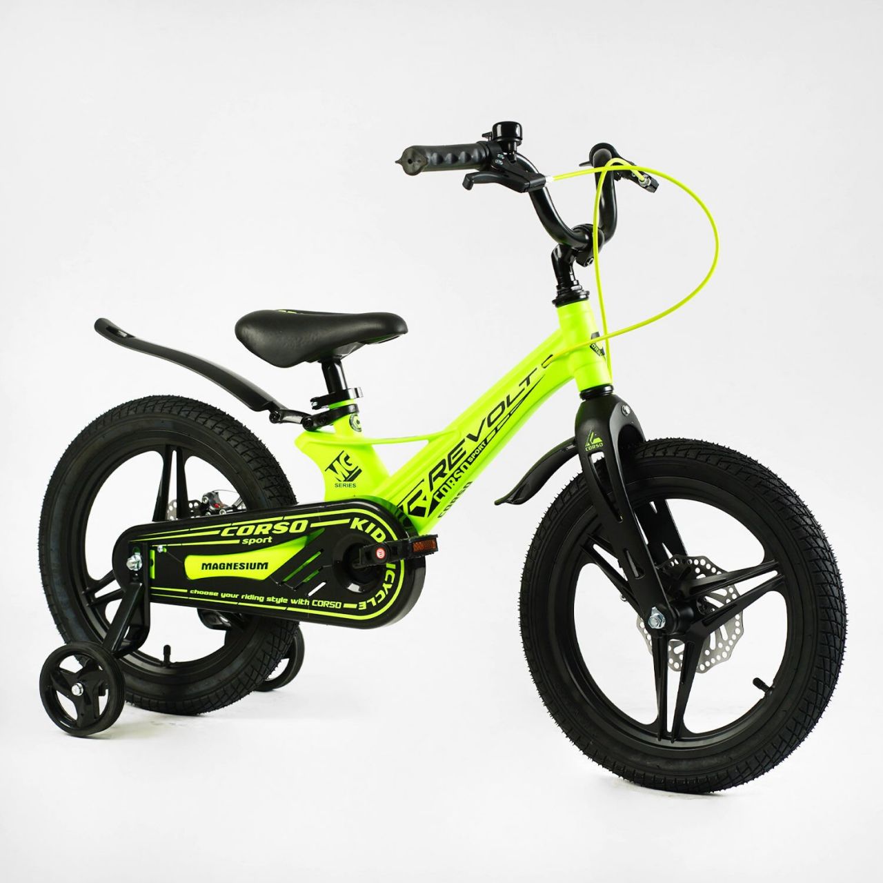 Велосипед 16" дюймів 2-х колісний Corso «REVOLT» MG-16095