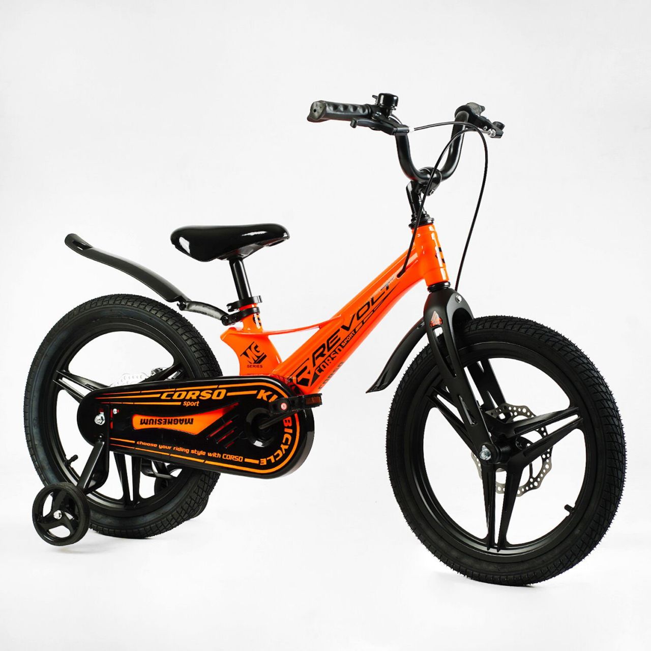 Велосипед 18" дюймів 2-х колісний Corso «REVOLT» MG-18022