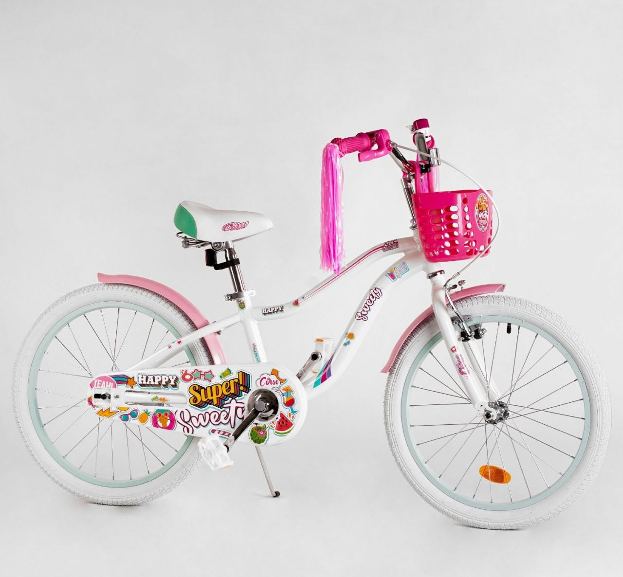 Велосипед 20" дюймів 2-х кол. "CORSO Sweety" SW-20603 / 206037