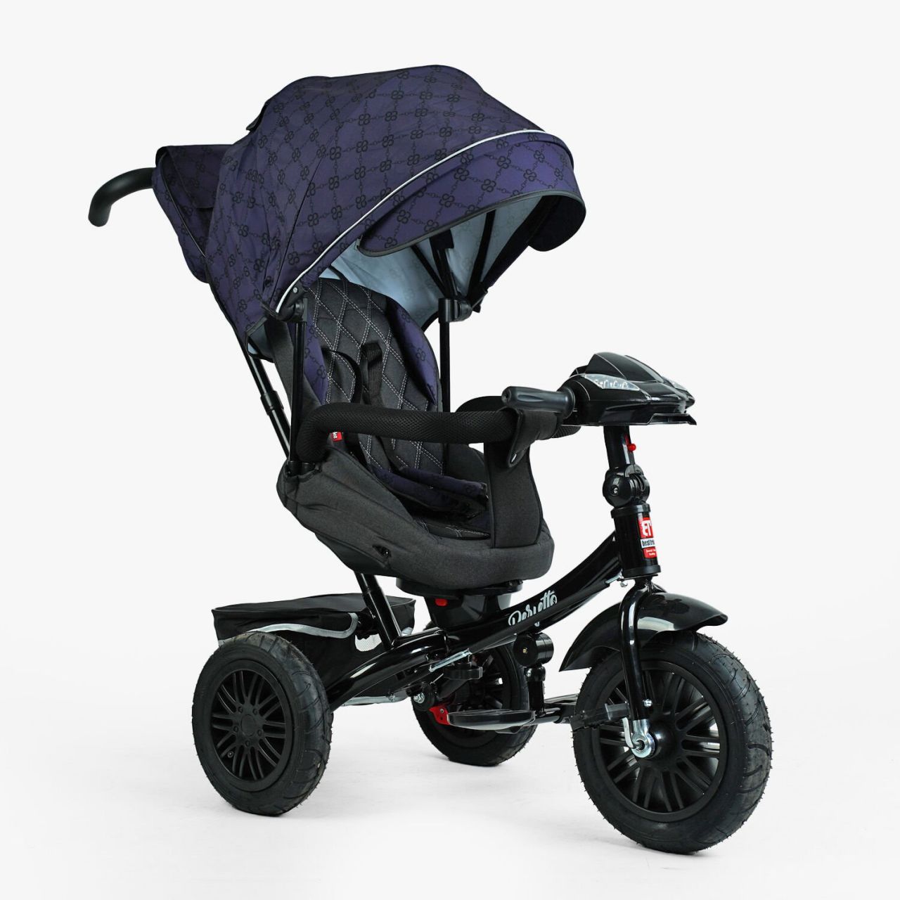 Велосипед 3-х кол. 8066 / 511-36 BestTrike "Perfetto" (1) поворотне сидіння, колеса гумові надувні, кошик, фара музична