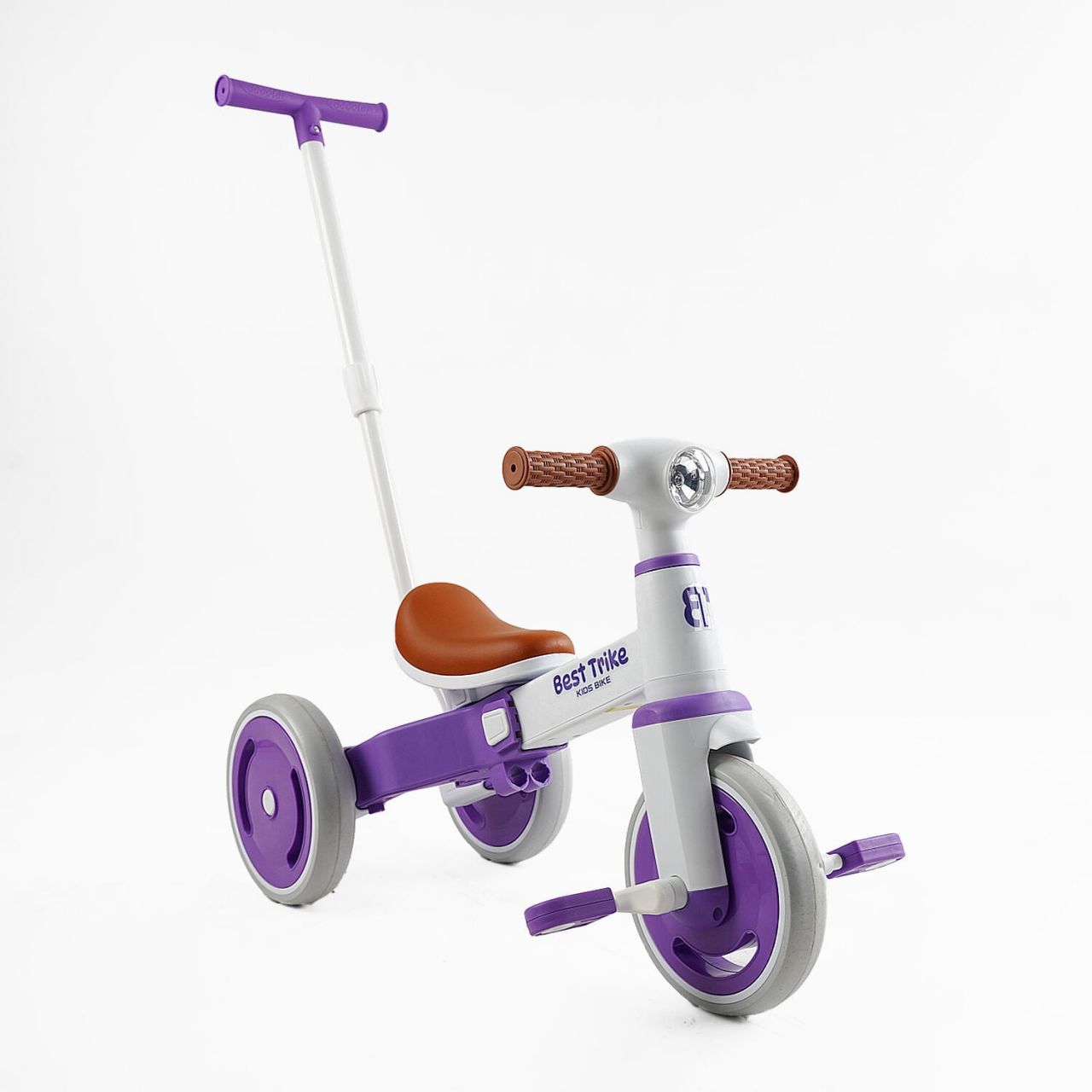 Велосипед 3-х кол. Best Trike LB-10571 (1) матеріал рами нейлон, колеса передні 10``, задні 8``, батьківська ручка
