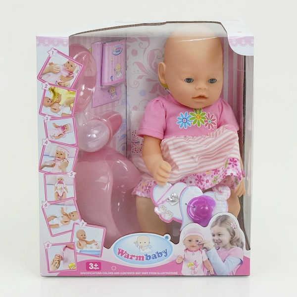 Пупс ''Warm BABY'' 8006-17 (аналог ''Baby Born'')