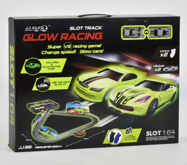 Автотрек ''Glow Racing '' JJ 86-2