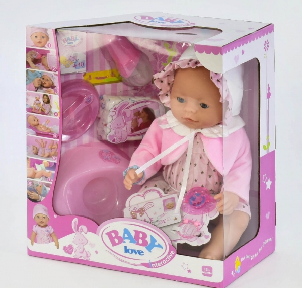 Пупс функциональный Baby Love BL 023 F