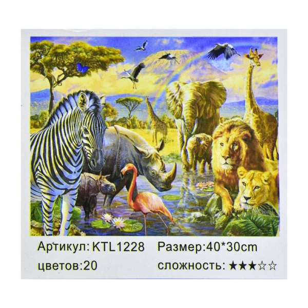 Картина по номерам KTL 1228