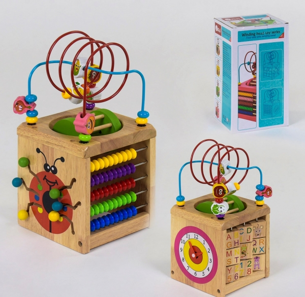 Деревянная логическая игра Куб C 39208