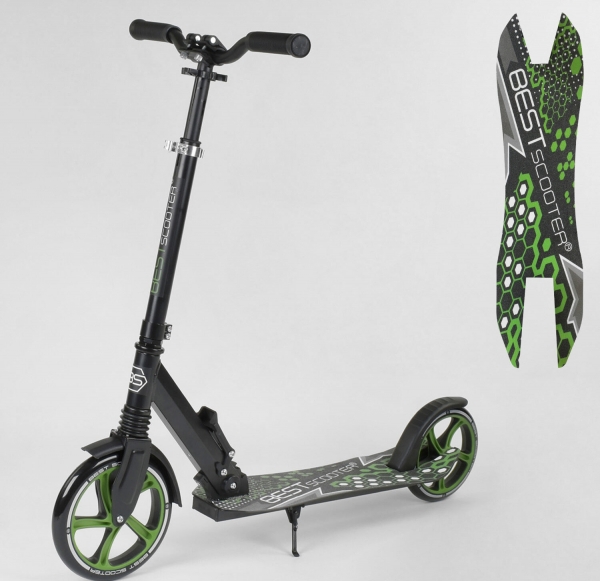 Самокат 70875 Best Scooter (зеленый)