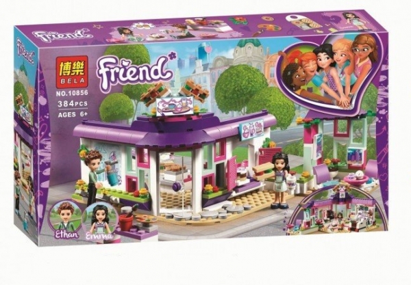 Конструктор Bela Friends 10856 ''Арт-кафе Эммы''